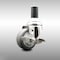 Service Caster 3 Inch 316SS Thermoplastic Rubber Swivel 1-1/4 Inch Expanding Stem Caster Brake SCC-SS316EX20S314-TPRB-TLB-114 - alternate 1
